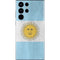 Argentina Flag Distressed Galaxy S22 Ultra Skin